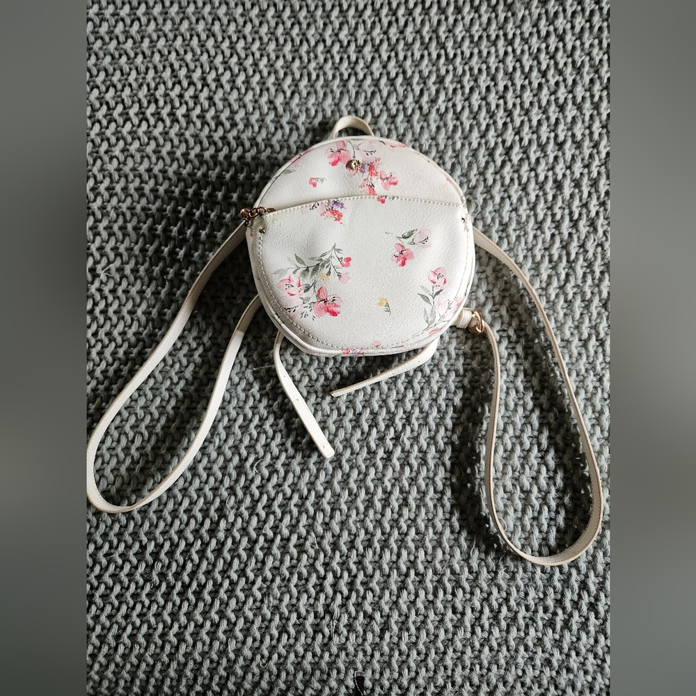 LC Lauren Conrad Lydia Round Floral Mini Backpack